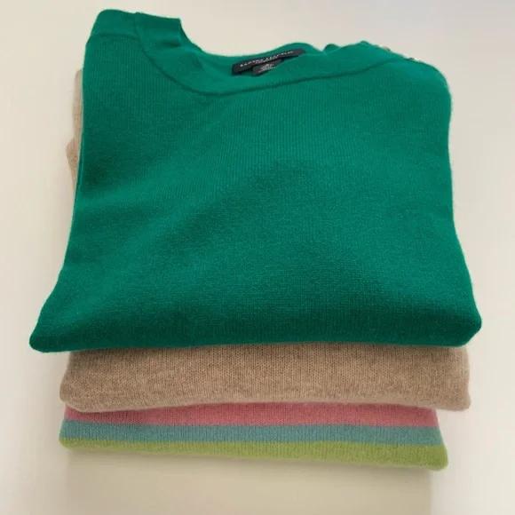 Lord & Taylor, Banana Republic, Calvin Klein Cashmere Sweater Bundle Perfect - Picture 2 of 14
